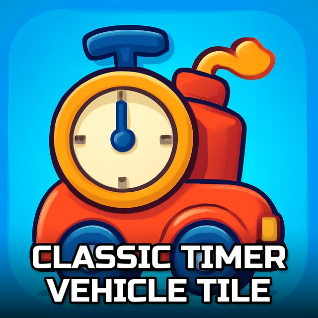 Classic Timer Vehicle Tile - Time Trials game